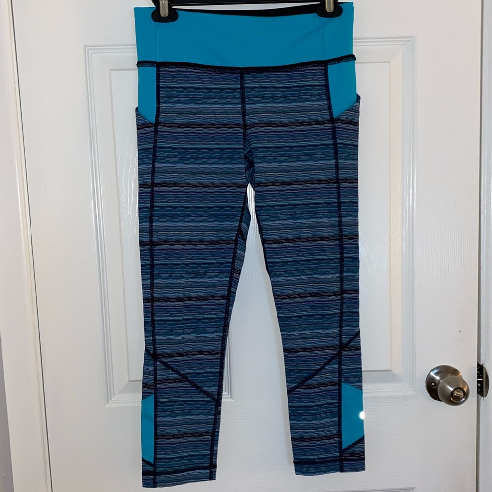 Blue Lululemon Leggings